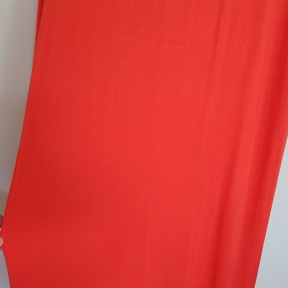 Orange t-shirt dress - Picture 9 of 11